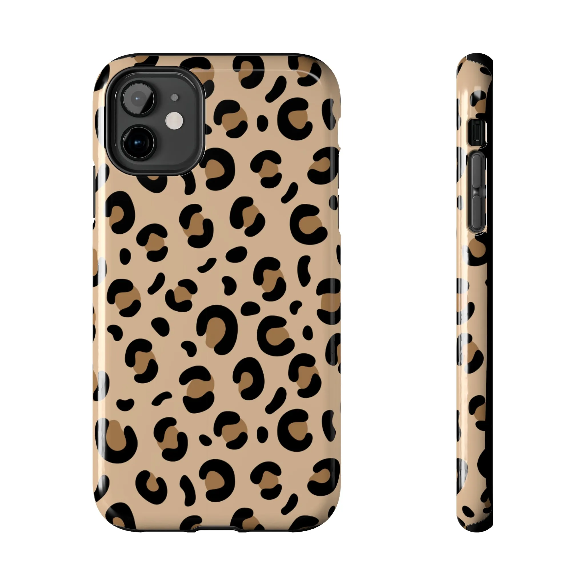 Leopard Print Stylish Cell Phone Case - Trendy and Fashionable Cover