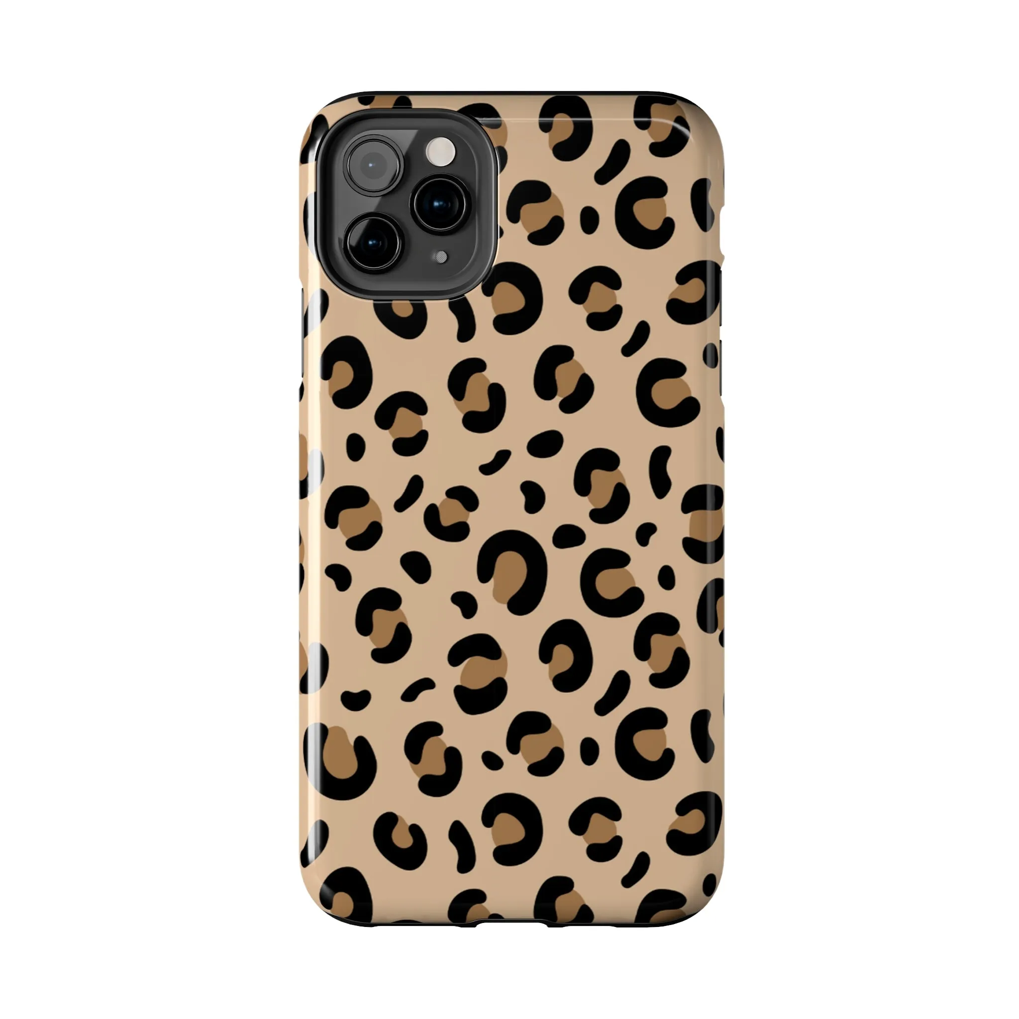 Leopard Print Stylish Cell Phone Case - Trendy and Fashionable Cover