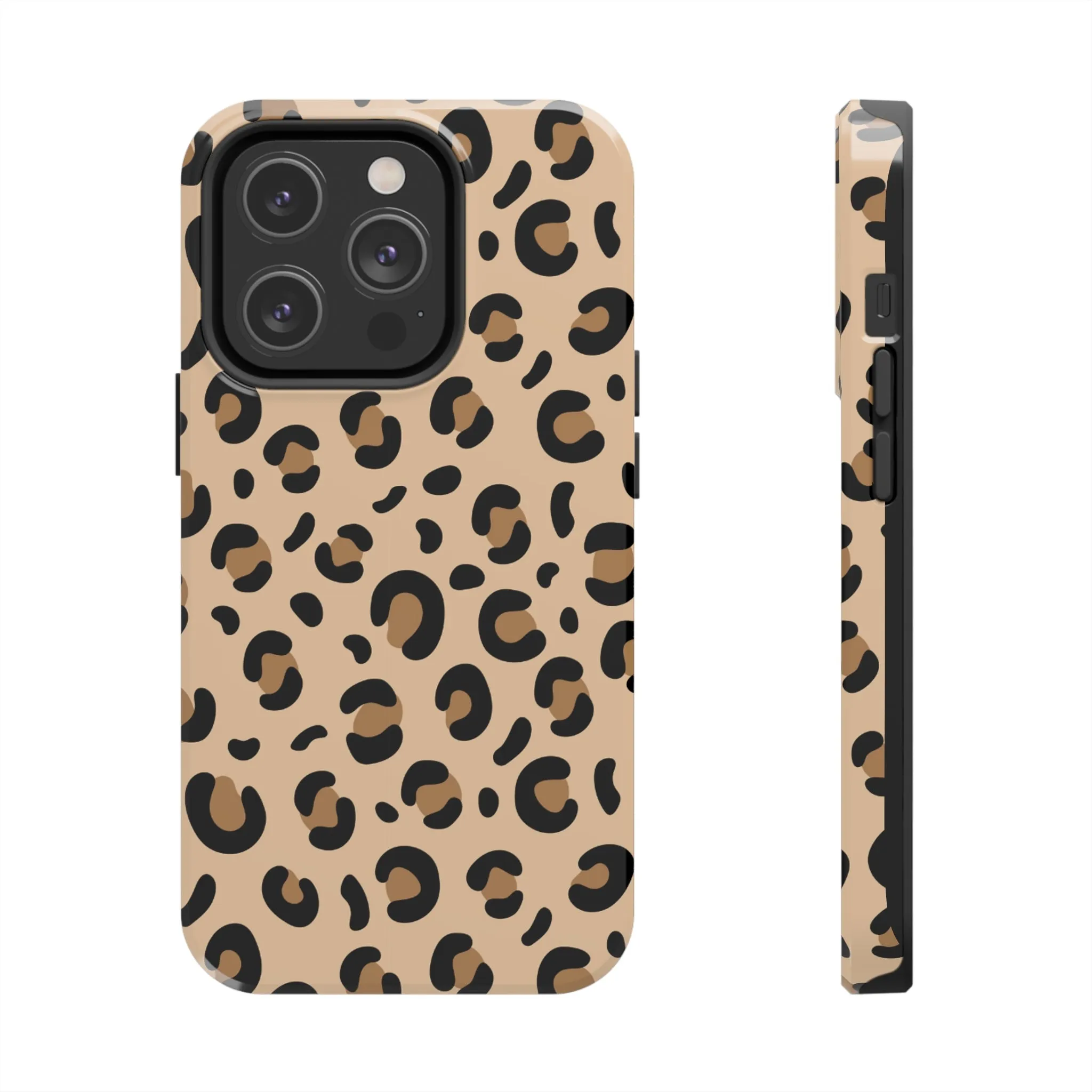 Leopard Print Stylish Cell Phone Case - Trendy and Fashionable Cover