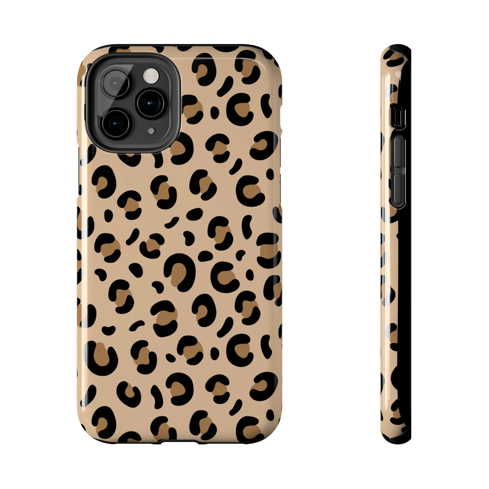 Leopard Print Stylish Cell Phone Case - Trendy and Fashionable Cover