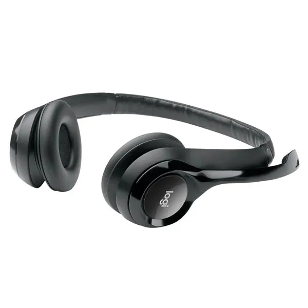 Logitech H390 USB Headset - Black