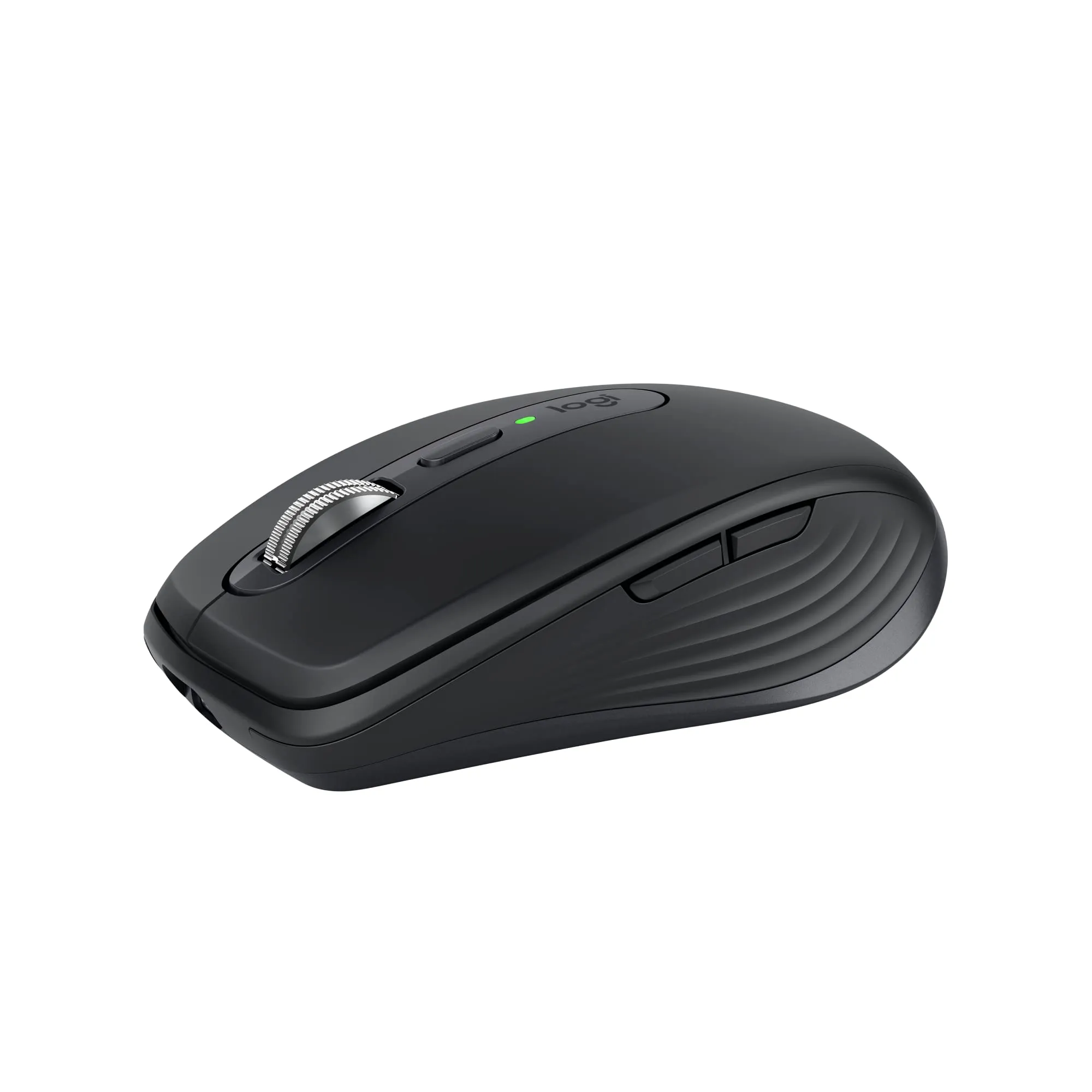 Logitech MX Anywhere 3S Compact Wireless Mouse, Fast Scrolling, 8K DPI Tracking, Quiet Clicks, USB C, Bluetooth, Windows PC, Linux, Chrome, Mac - Graphite - With Free Adobe Creative Cloud Subscription