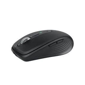 Logitech MX Anywhere 3S Compact Wireless Mouse, Fast Scrolling, 8K DPI Tracking, Quiet Clicks, USB C, Bluetooth, Windows PC, Linux, Chrome, Mac - Graphite - With Free Adobe Creative Cloud Subscription