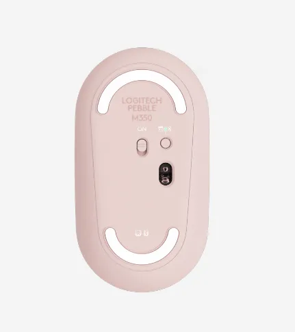 LOGITECH PEBBLE WIRELESS MOUSE M350 (Rose or light pink color)