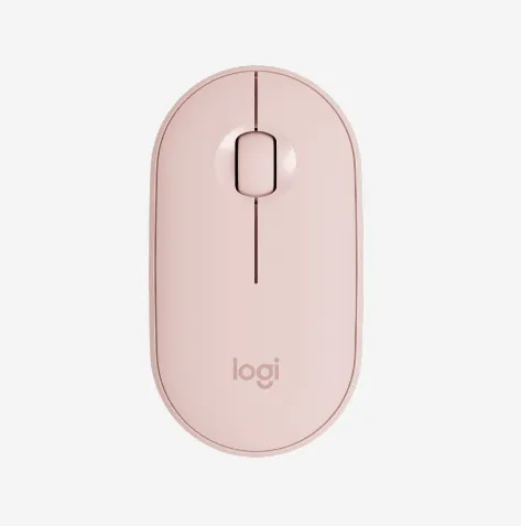 LOGITECH PEBBLE WIRELESS MOUSE M350 (Rose or light pink color)