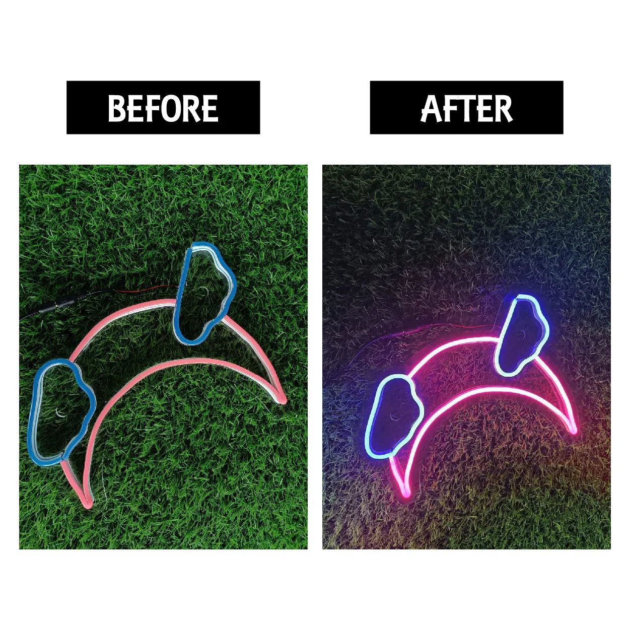 Love Neon Light Strip for Wall Kids Bedroom Office Home Decoration LED Art Indoor 13 X 12.3 Inches