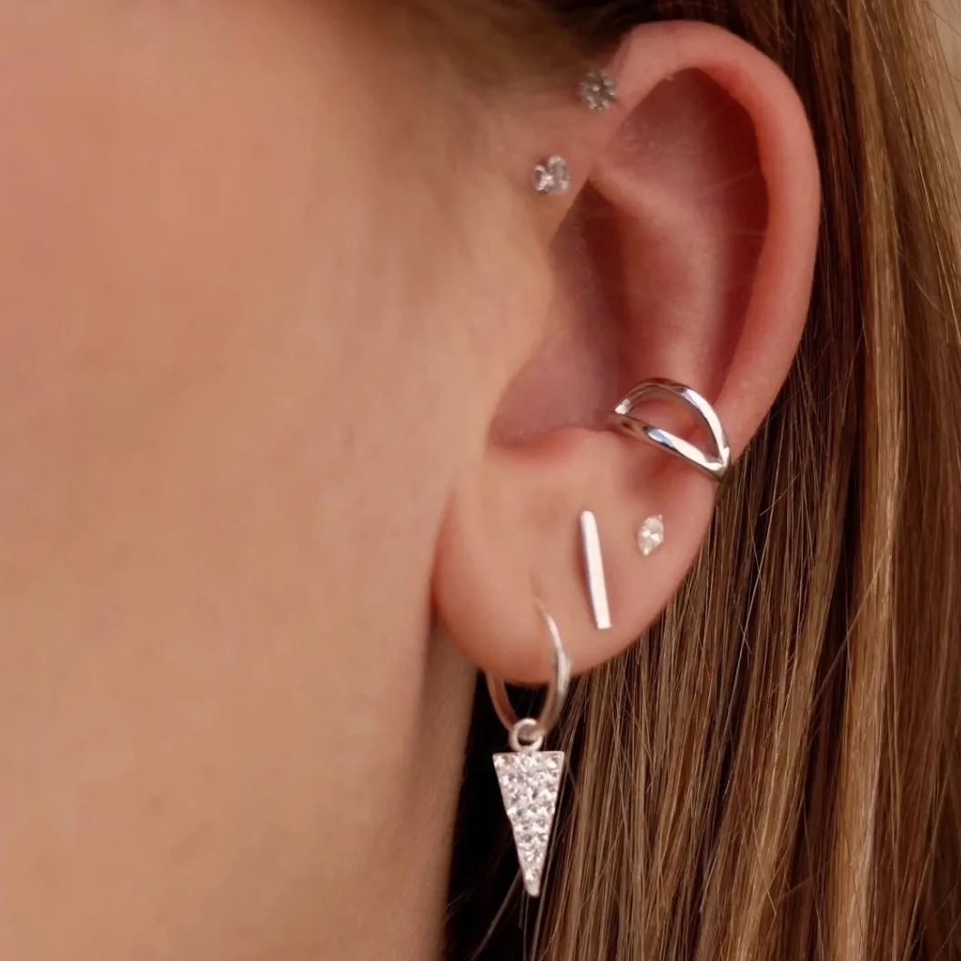 Luxe Criss Cross Ear Cuff
