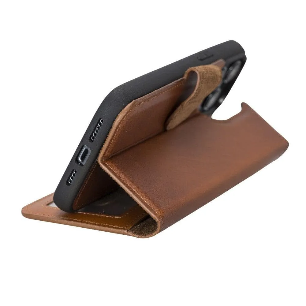 Magic Magnetic Detachable Leather Wallet Case for Apple iPhone 14 Series / MW Phone Case