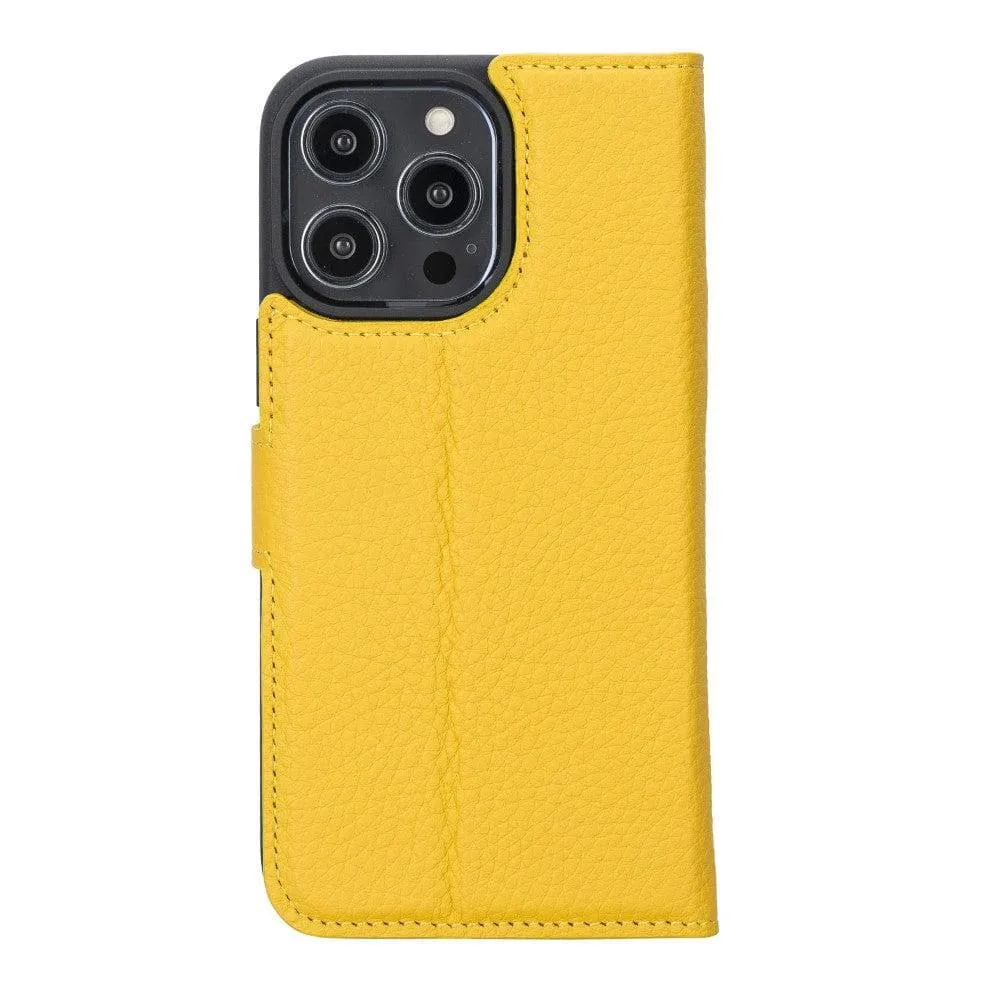 Magic Magnetic Detachable Leather Wallet Case for Apple iPhone 14 Series / MW Phone Case