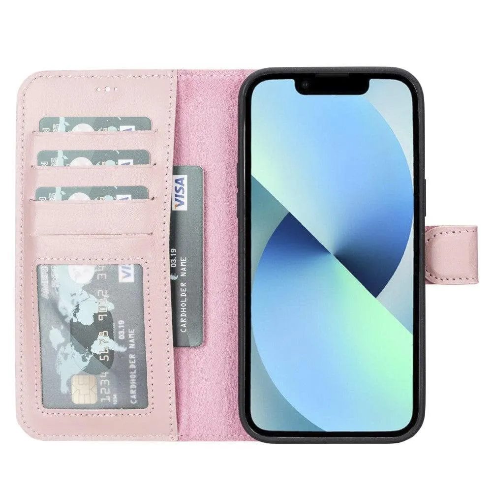 Magic Magnetic Detachable Leather Wallet Case for Apple iPhone 14 Series / MW Phone Case