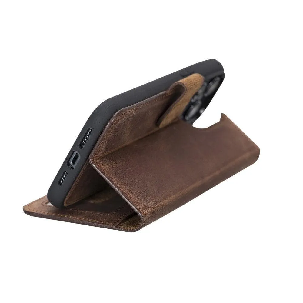 Magic Magnetic Detachable Leather Wallet Case for Apple iPhone 14 Series / MW Phone Case