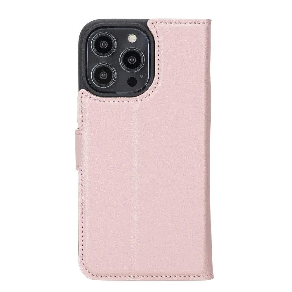 Magic Magnetic Detachable Leather Wallet Case for Apple iPhone 14 Series / MW Phone Case