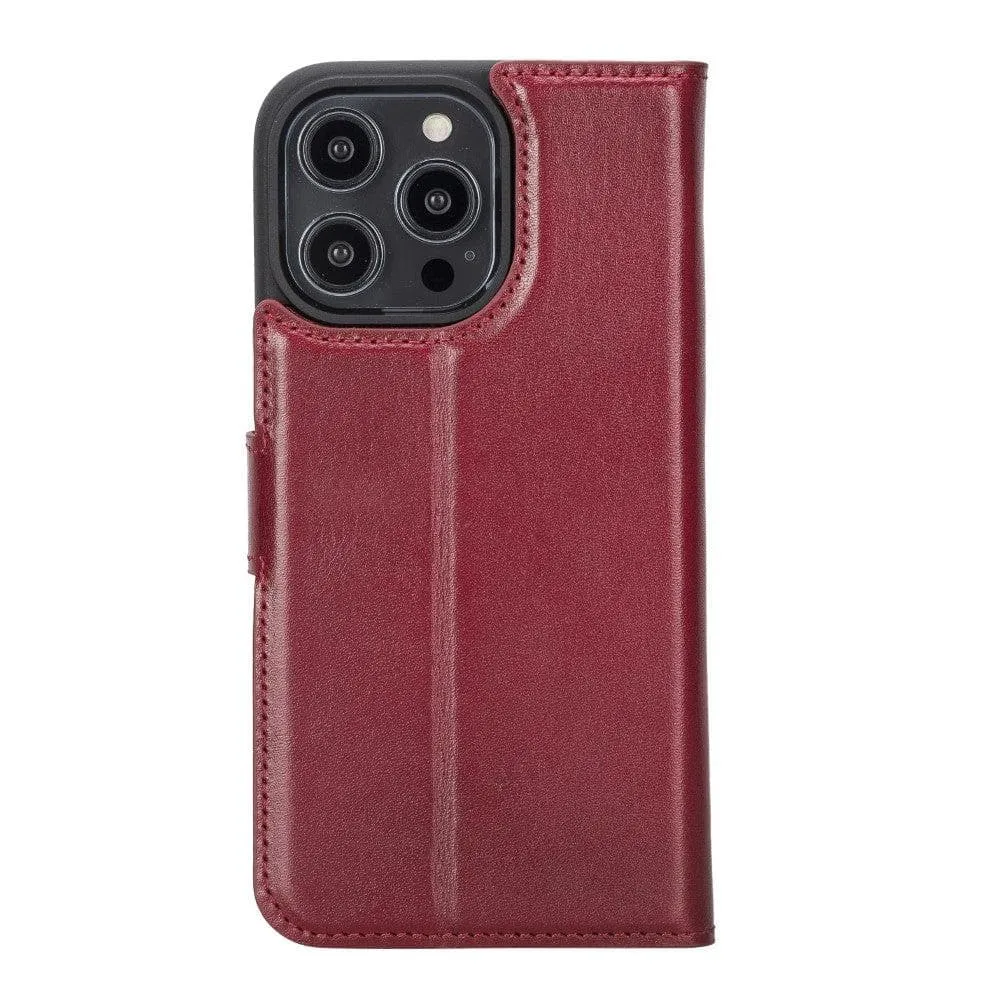 Magic Magnetic Detachable Leather Wallet Case for Apple iPhone 14 Series / MW Phone Case