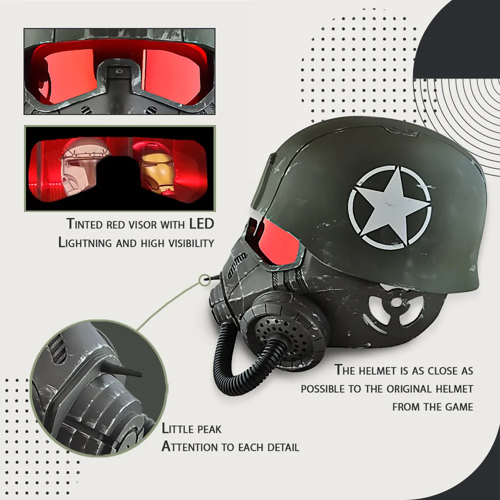 NCR Elite Riot Gear Helmet