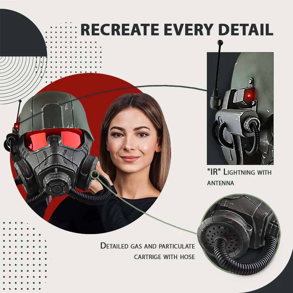 NCR Elite Riot Gear Helmet