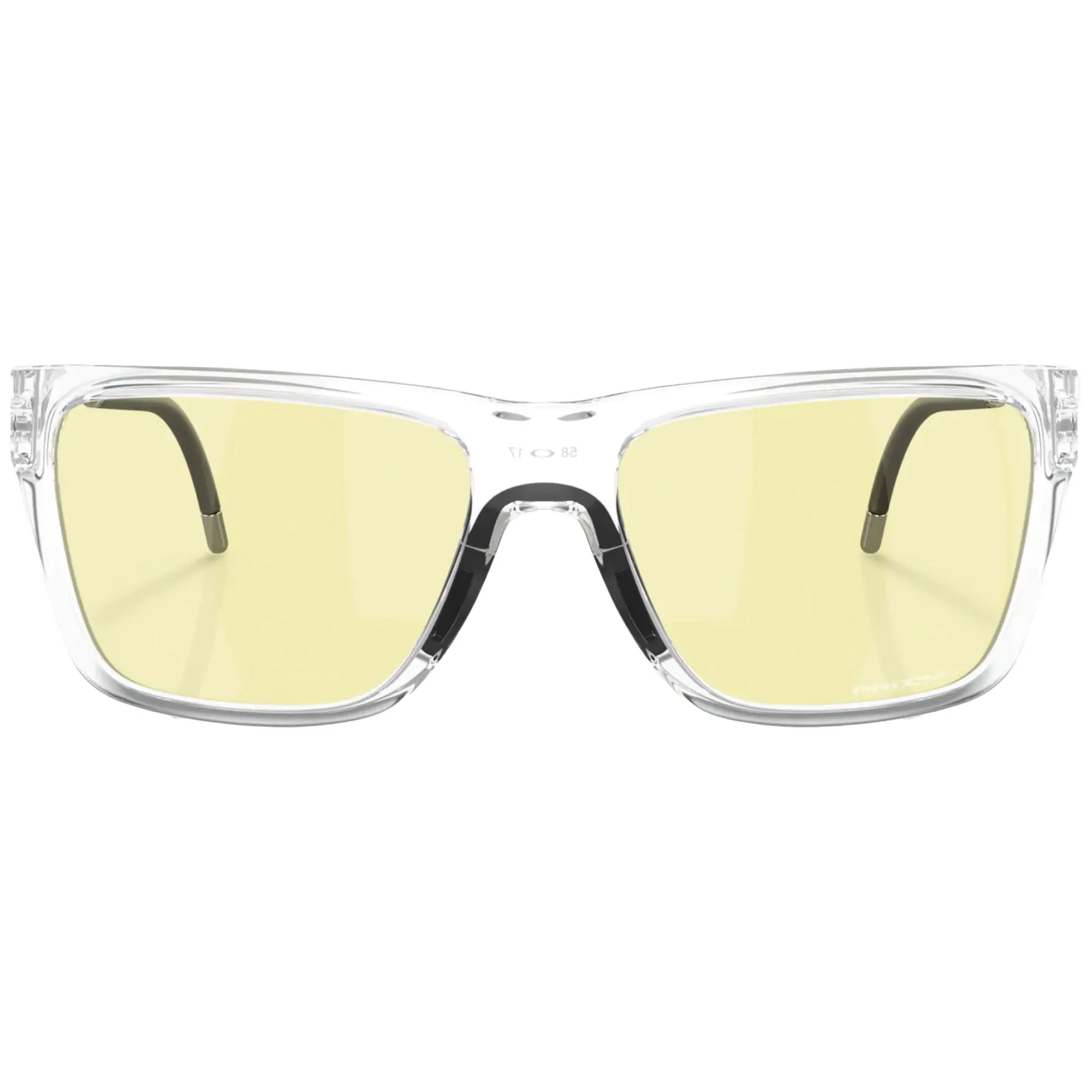 Oakley OO9249-0258 Men's OO9249 NXTLVL Rectangular Sunglasses, Polished Clear Prizm