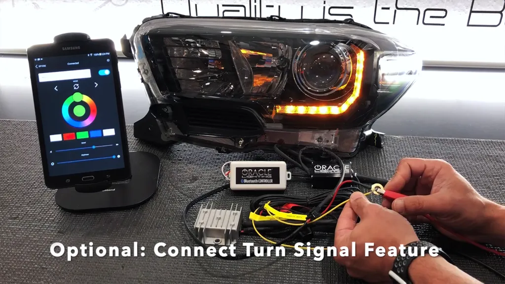 Oracle Dynamic Colorshift Toyota Tacoma (16-21) RGB A Headlight DRL Upgrade Kit 1278-332