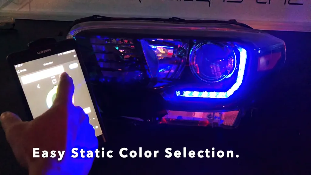 Oracle Dynamic Colorshift Toyota Tacoma (16-21) RGB A Headlight DRL Upgrade Kit 1278-332