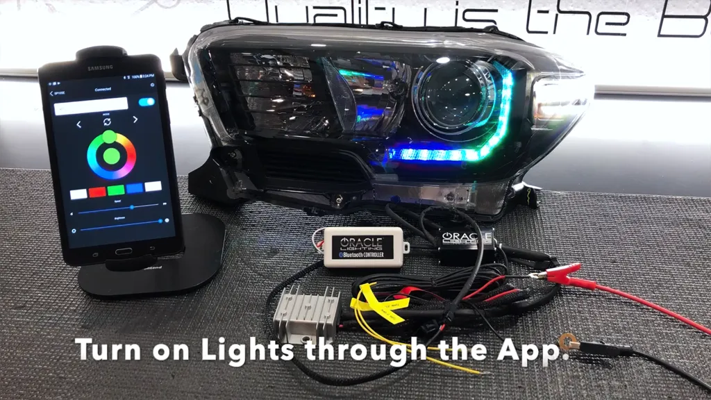 Oracle Dynamic Colorshift Toyota Tacoma (16-21) RGB A Headlight DRL Upgrade Kit 1278-332