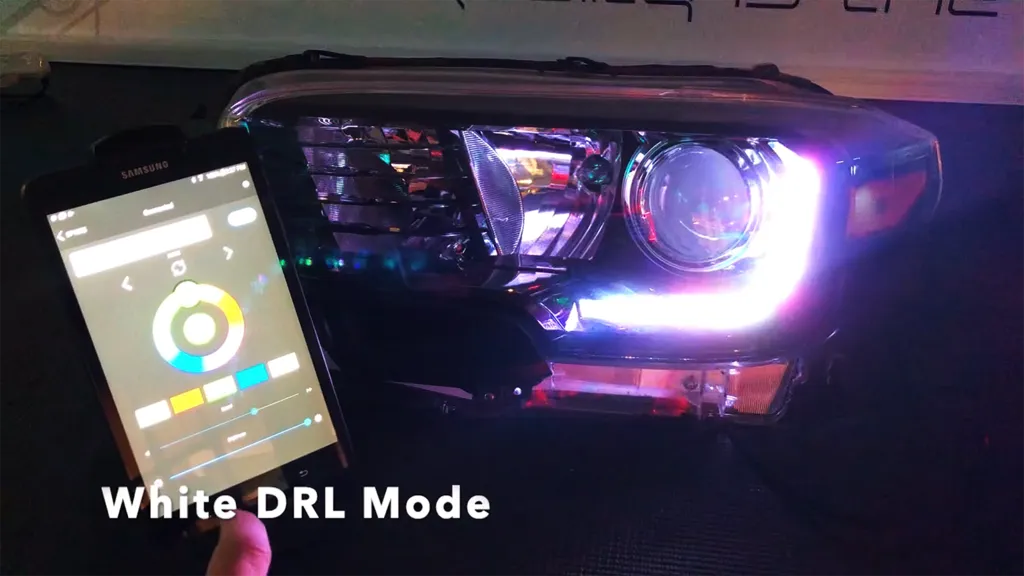 Oracle Dynamic Colorshift Toyota Tacoma (16-21) RGB A Headlight DRL Upgrade Kit 1278-332