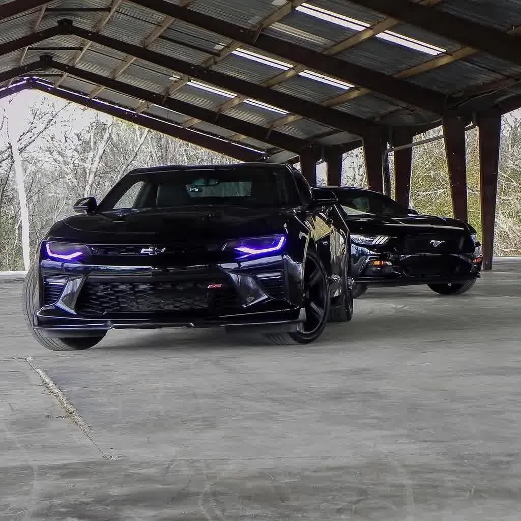 Oracle Headlight DRL Upgrade Kit Chevy Camaro (16-18) Camaro ZL1 (19-21) [Dynamic ColorSHIFT] 3982-332