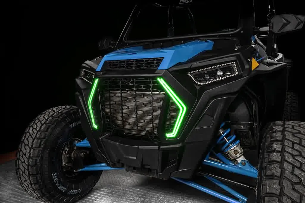Oracle Headlight DRL Upgrade Kit Polaris RZR 1000 and Turbo (19-21) [ColorSHIFT - Surface Mount] 1447-332