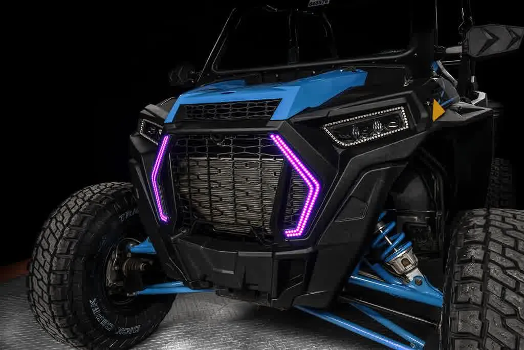 Oracle Headlight DRL Upgrade Kit Polaris RZR 1000 and Turbo (19-21) [ColorSHIFT - Surface Mount] 1447-332