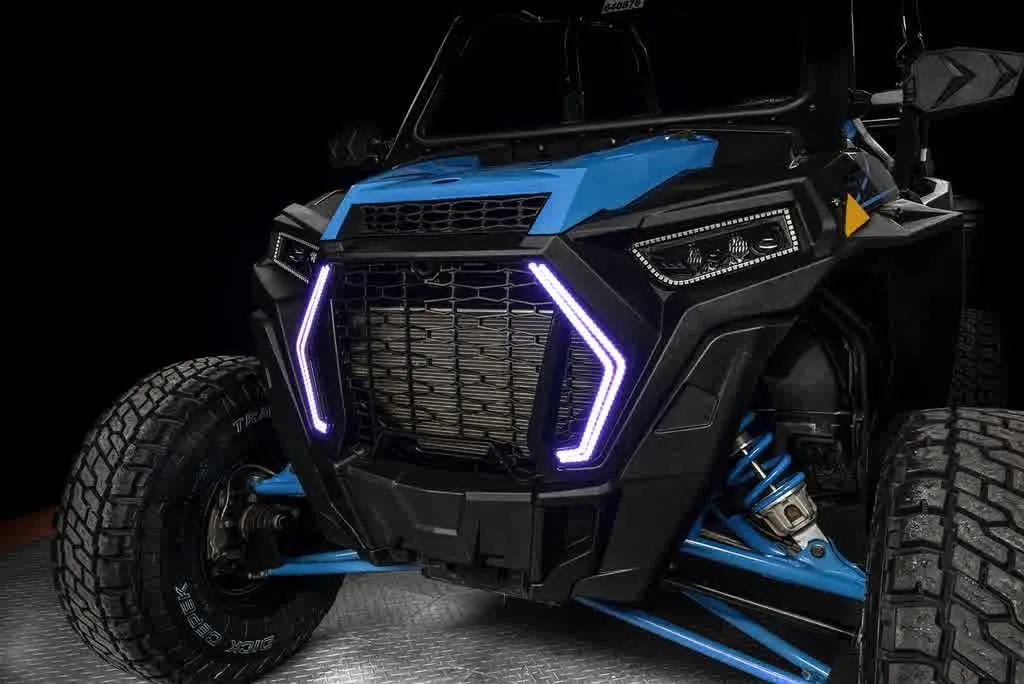 Oracle Headlight DRL Upgrade Kit Polaris RZR 1000 and Turbo (19-21) [ColorSHIFT - Surface Mount] 1447-332
