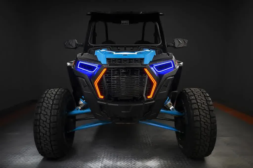 Oracle Headlight DRL Upgrade Kit Polaris RZR 1000 and Turbo (19-21) [ColorSHIFT - Surface Mount] 1447-332