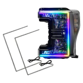 Oracle Headlight Halo Upgrade Kit Ford F250/350 Super Duty (17-19) [Dynamic ColorSHIFT] 2522-332