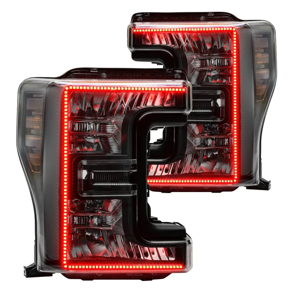 Oracle Headlight Halo Upgrade Kit Ford F250/350 Super Duty (17-19) [Dynamic ColorSHIFT] 2522-332