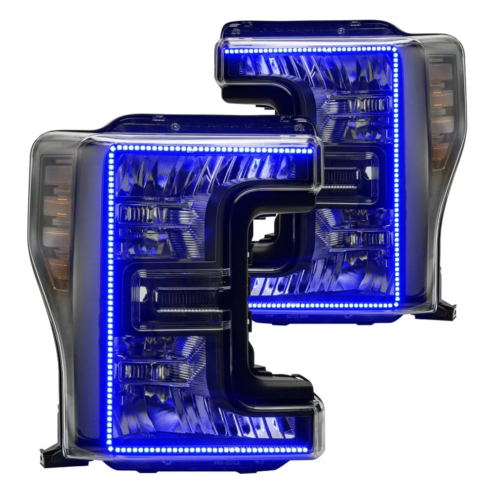 Oracle Headlight Halo Upgrade Kit Ford F250/350 Super Duty (17-19) [Dynamic ColorSHIFT] 2522-332