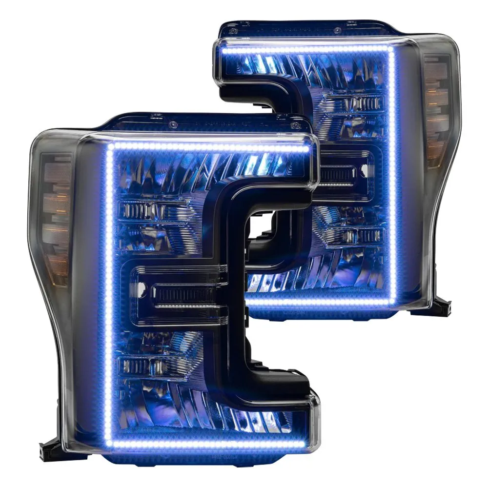 Oracle Headlight Halo Upgrade Kit Ford F250/350 Super Duty (17-19) [Dynamic ColorSHIFT] 2522-332