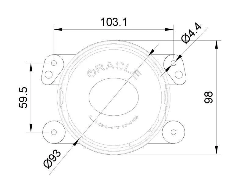 Oracle LED Fog Light Jeep Wrangler JK/JL / Gladiator JT (18-20) [High Performance 20W - Dynamic Color Shift ] 5846-332