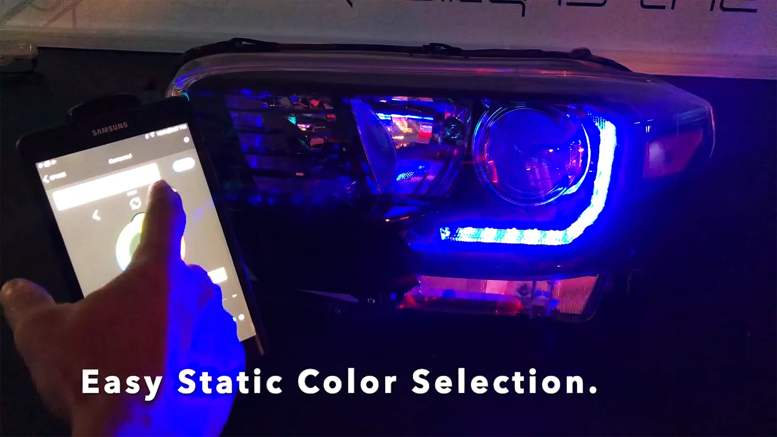 ORACLE Lighting 2016-2023 Toyota Tacoma Dynamic ColorSHIFT RGB A Headlight DRL Kit