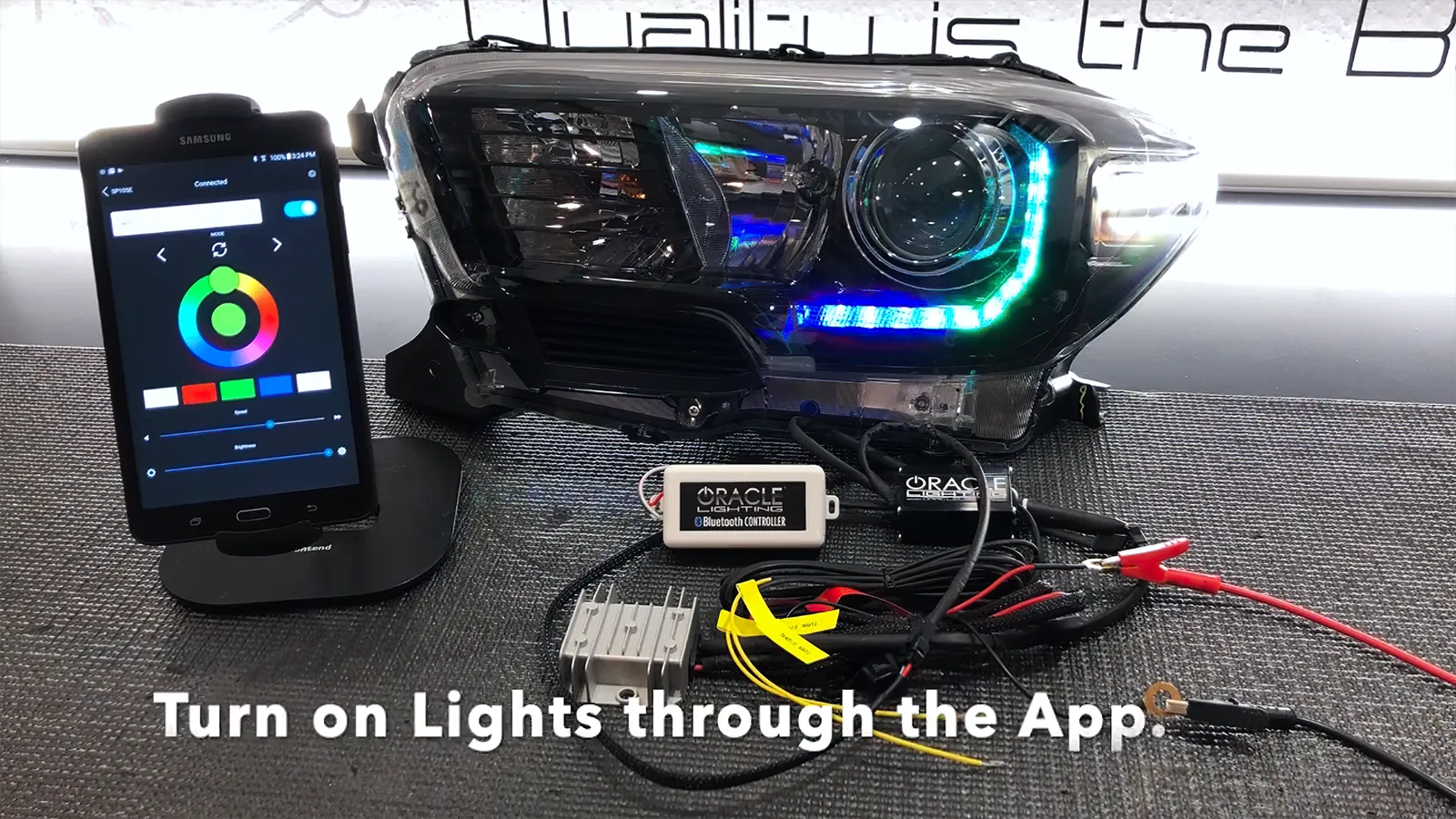 ORACLE Lighting 2016-2023 Toyota Tacoma Dynamic ColorSHIFT RGB A Headlight DRL Kit