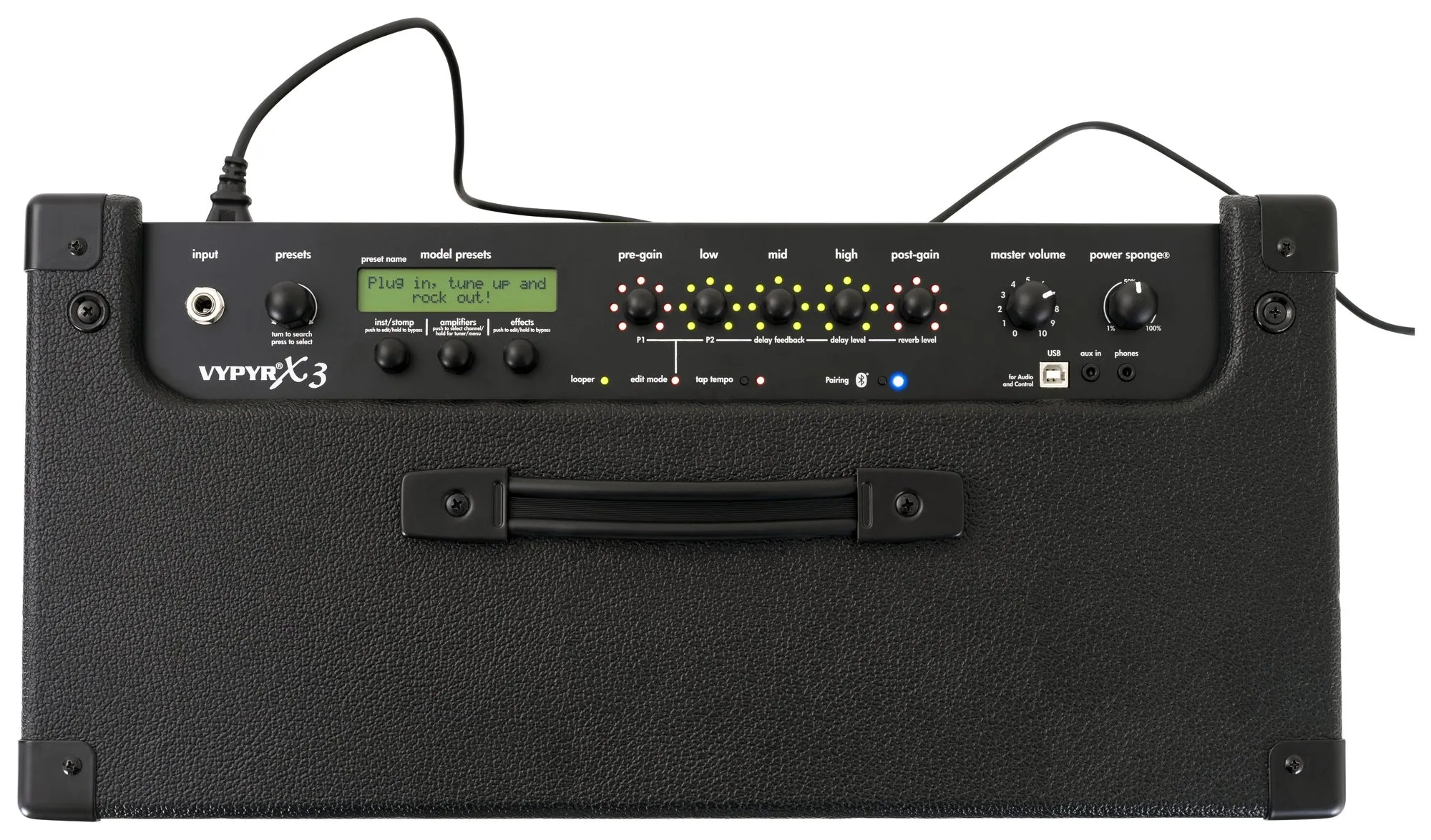 Peavey VYPYR X3 1x12-inch 100-watt Modeling Guitar/Bass/Acoustic Combo Amp