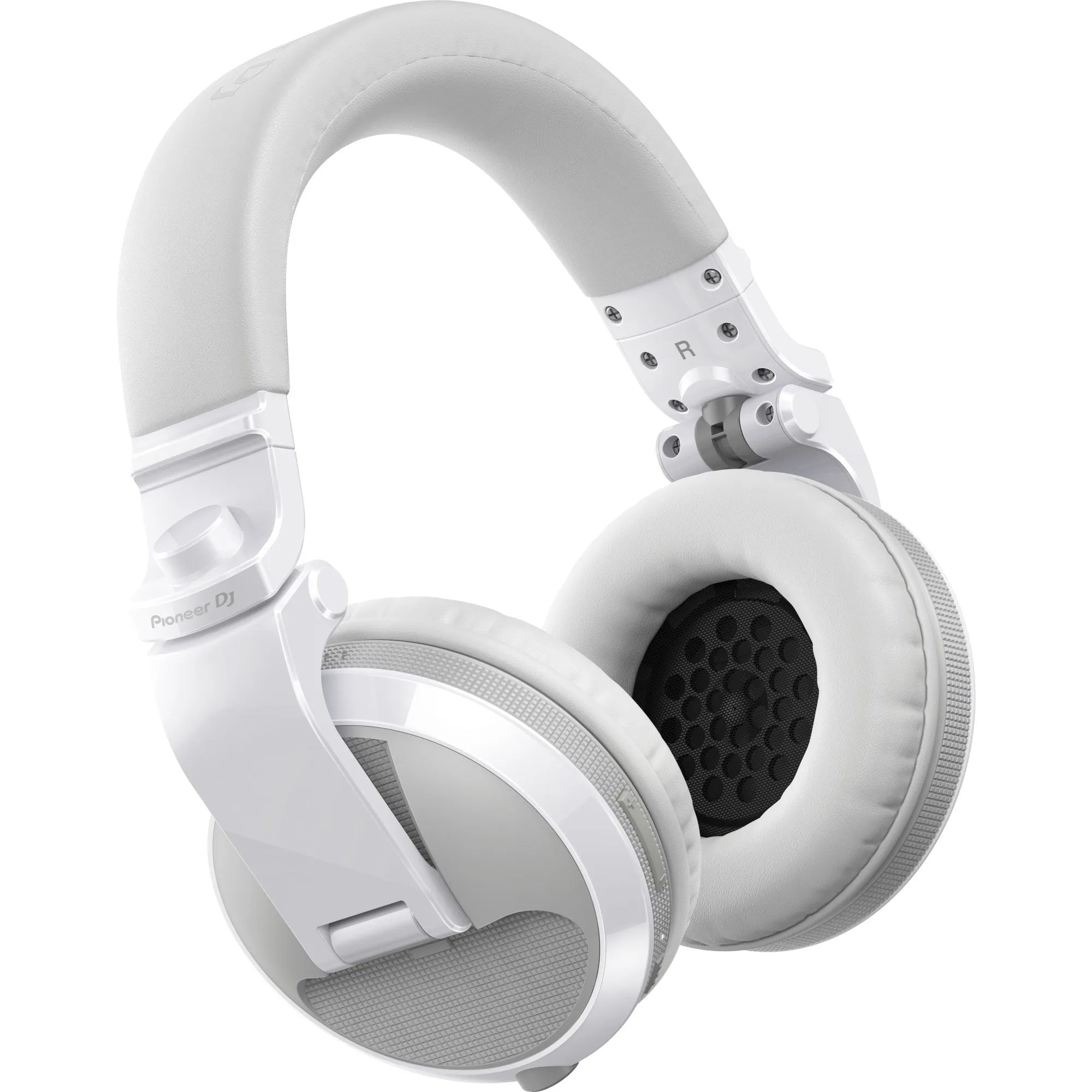 Pioneer DJ HDJ-X5BT-W Over-Ear DJ Wired Studio Headphones, Bluetooth Headphones, Professional Audio Equipment for DJ Booth and Recording - White