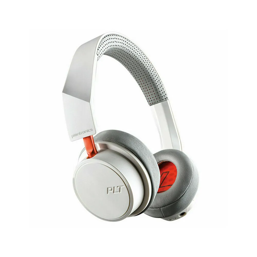 Plantronics Backbeat 505 Headset - White/Orange