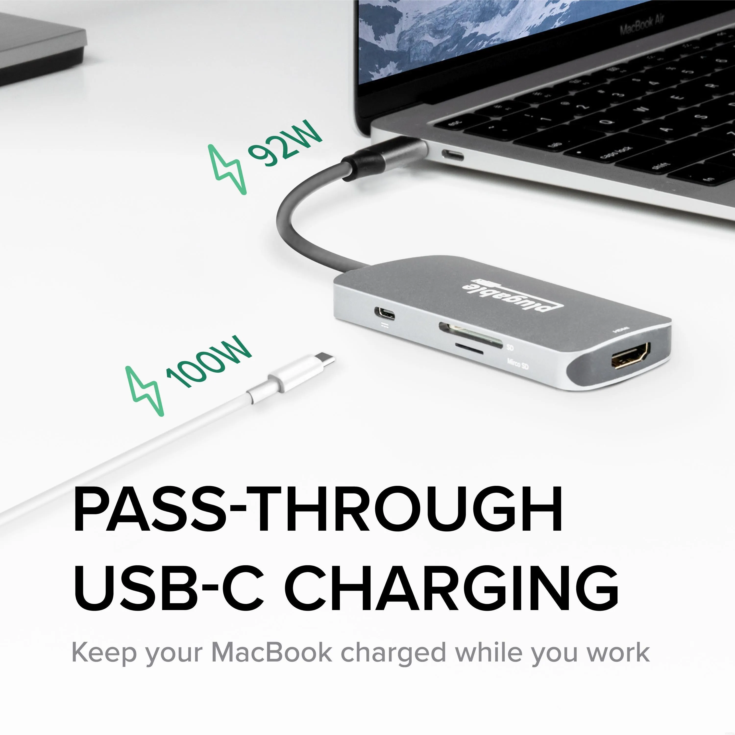 Plugable USB-C 7-in-1 Hub