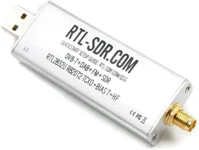 R820T2 RTL2832U 1PPM TCXO SMA Software Defined Radio USB Dongle for RTL-SDR Blog