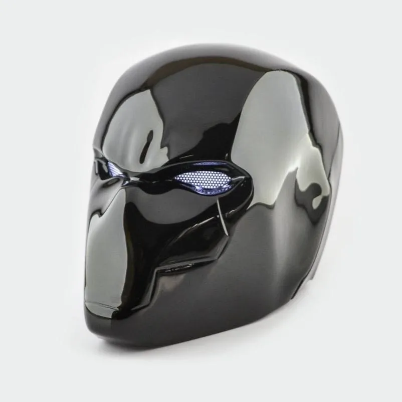 Red Hood - Black Helmet with LED lights