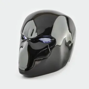 Red Hood - Black Helmet with LED lights