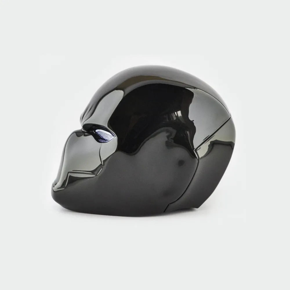 Red Hood - Black Helmet with LED lights