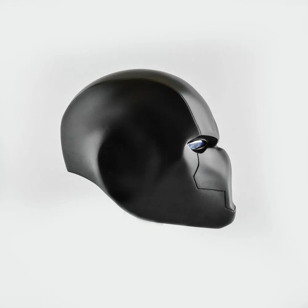 Red Hood - Black Helmet with LED lights
