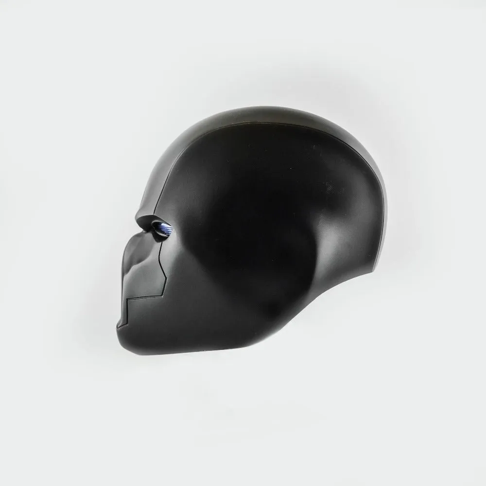 Red Hood - Black Helmet with LED lights