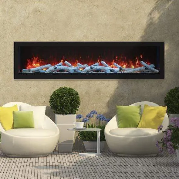 Remii Deep 65" Electric Fireplace 102765-DE