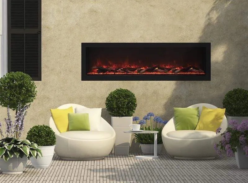 Remii Deep 65" Electric Fireplace 102765-DE