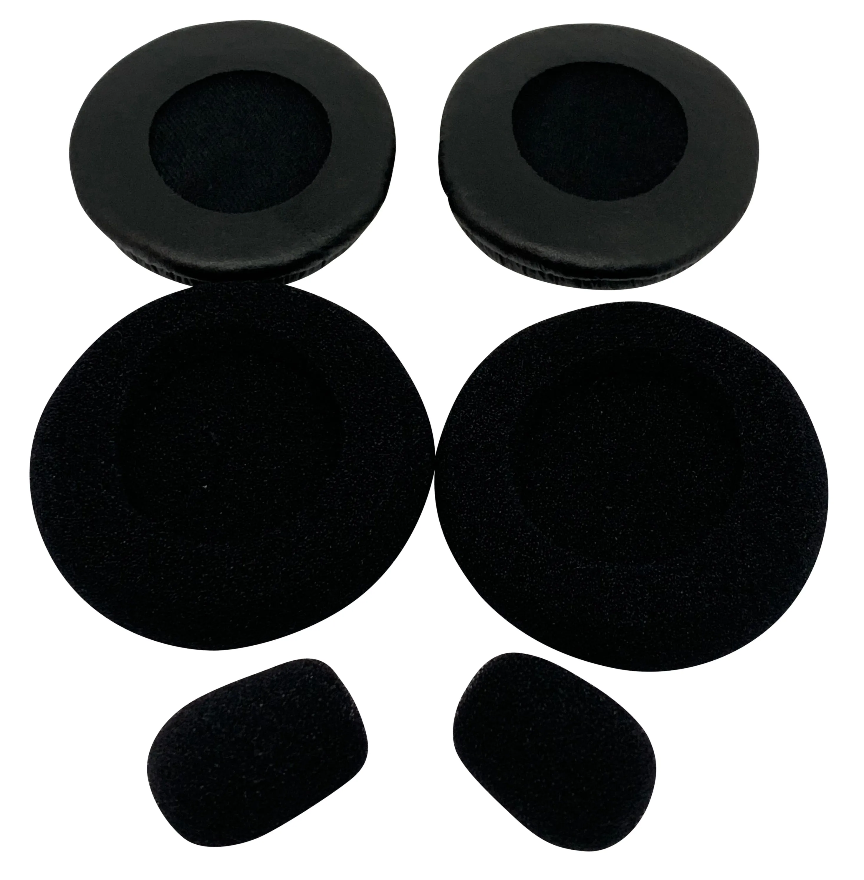 Replacement Ear Pad Cover Foam Parts for VXi Passport and  Blue Parrot B250 Series Headsets