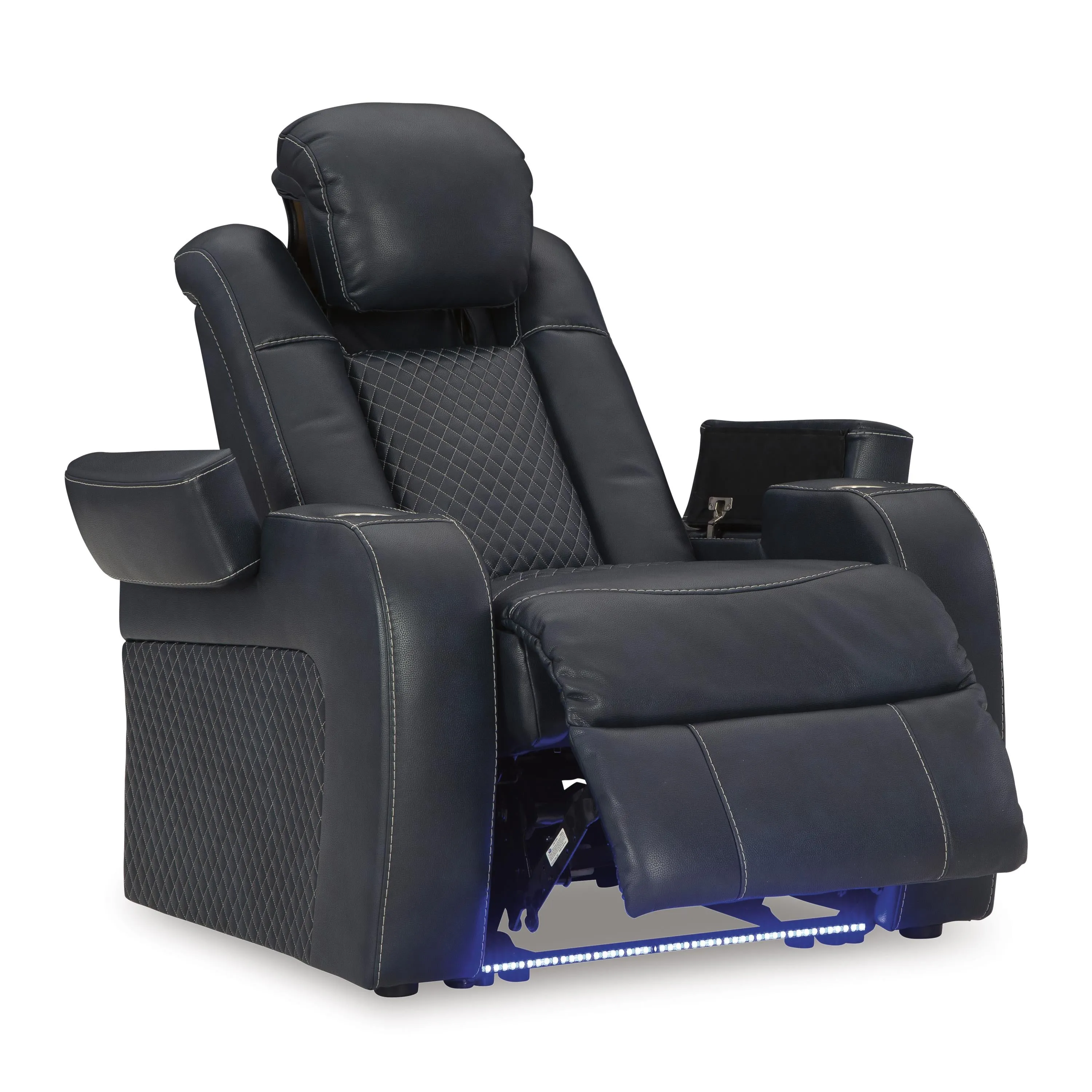 Signature Design by Ashley Fyne-Dyme Power Leather Look Recliner 3660313